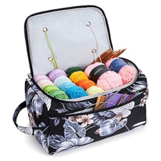 KALIDI Yarn Storage Knitting Bag