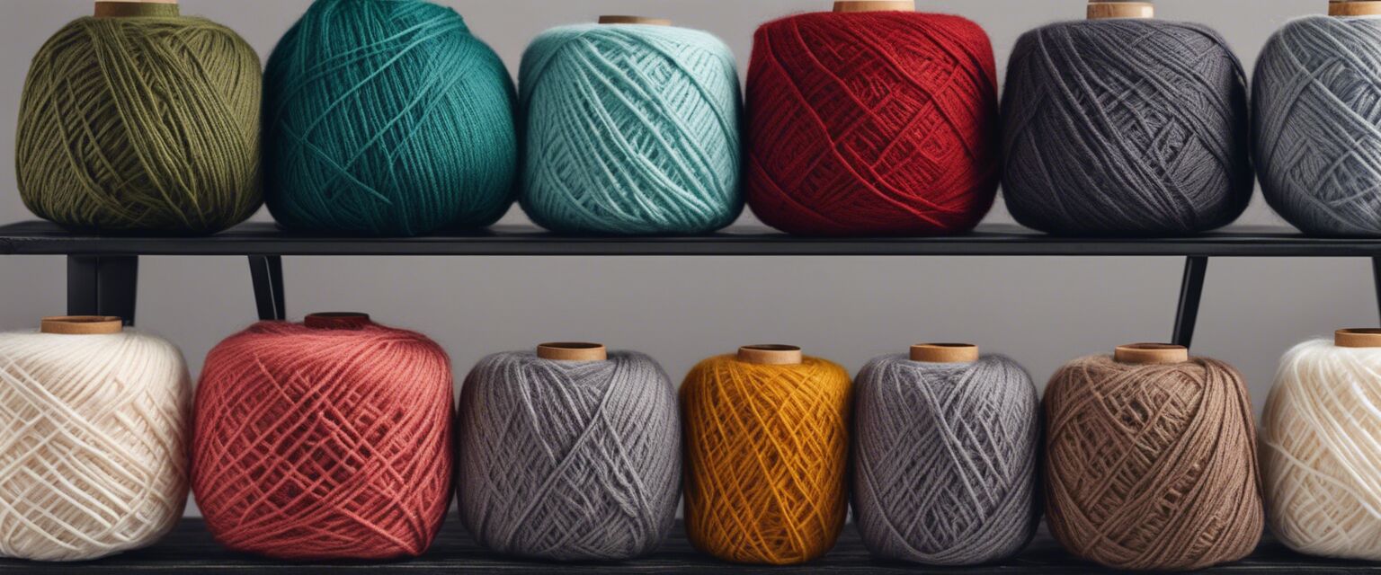 Yarn weight chart